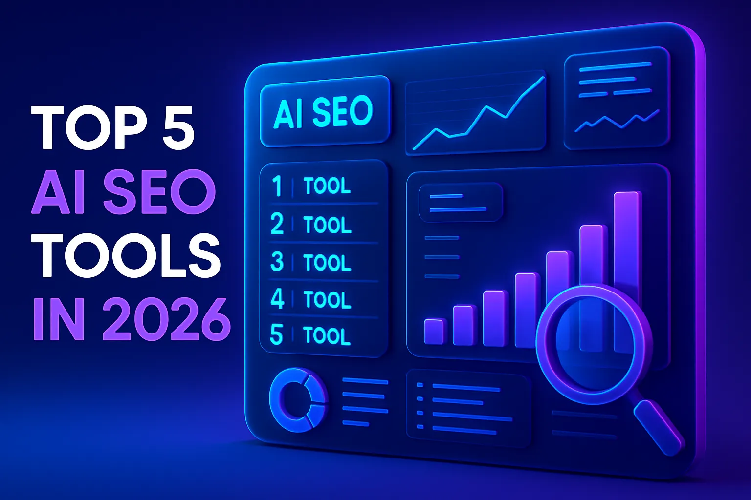 Top 5 outils SEO IA 2026 comparatif SaaS PME